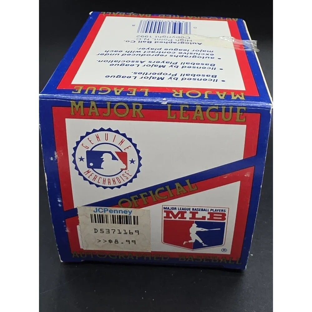 1992 FACSIMILE SIGNED SEATTLE MARINERS TEAM SIGNED BASEBALL KEN GRIFFEY JR NIB